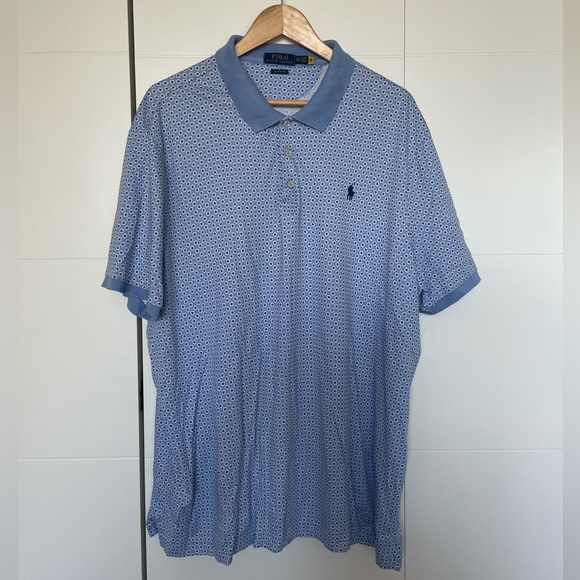Polo Ralph Lauren Light Blue Polo Shirt XXL - Picture 1 of 4